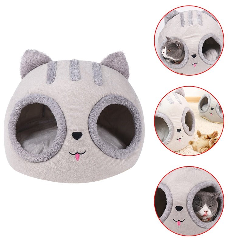 kittencomfy | Cute Cat House with 2 openings - djurslottet