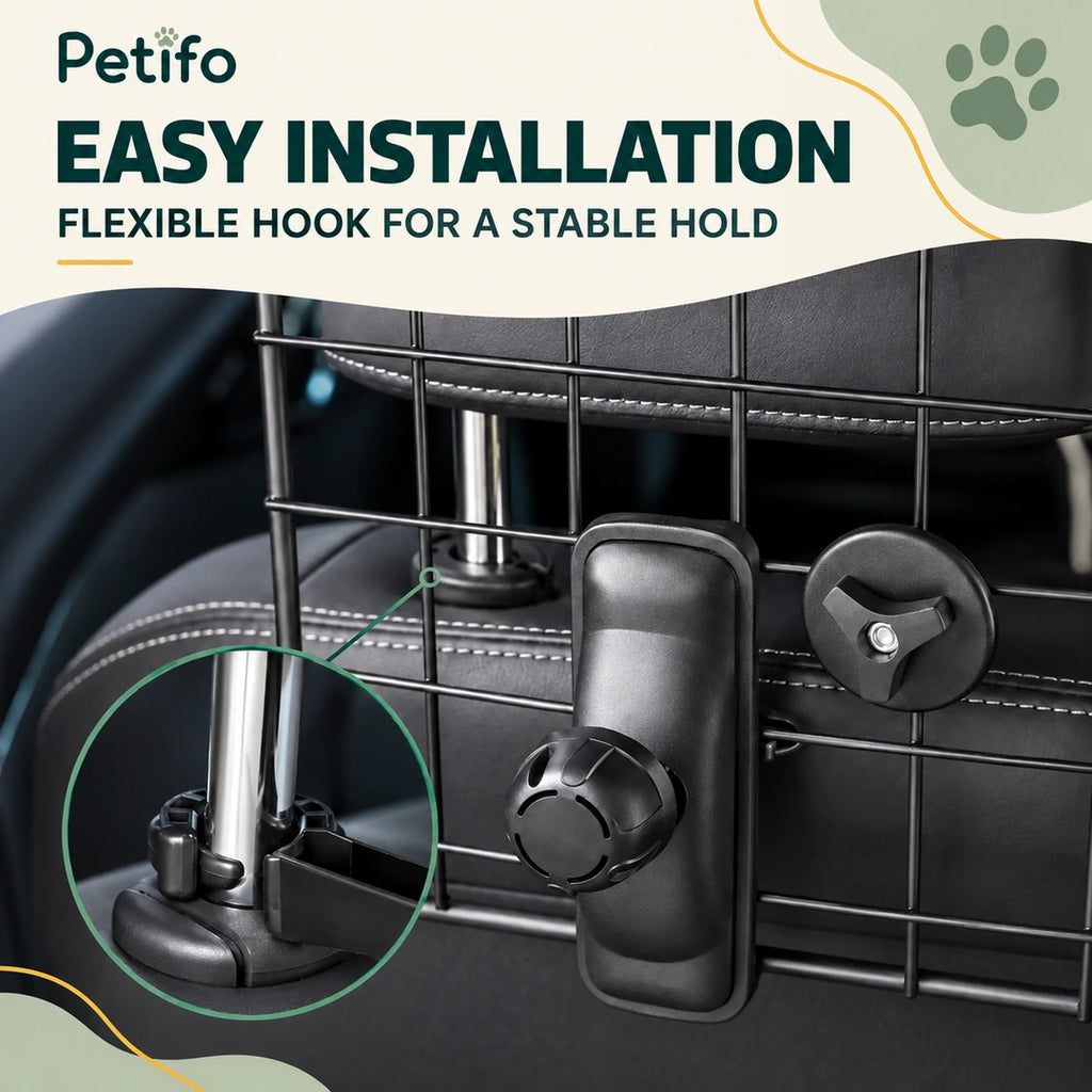 PawHut Adjustable Car Barrier – installation - Petifo