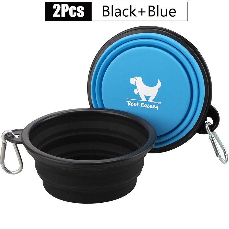 Portable Foldable Water Bowl - djurslottet