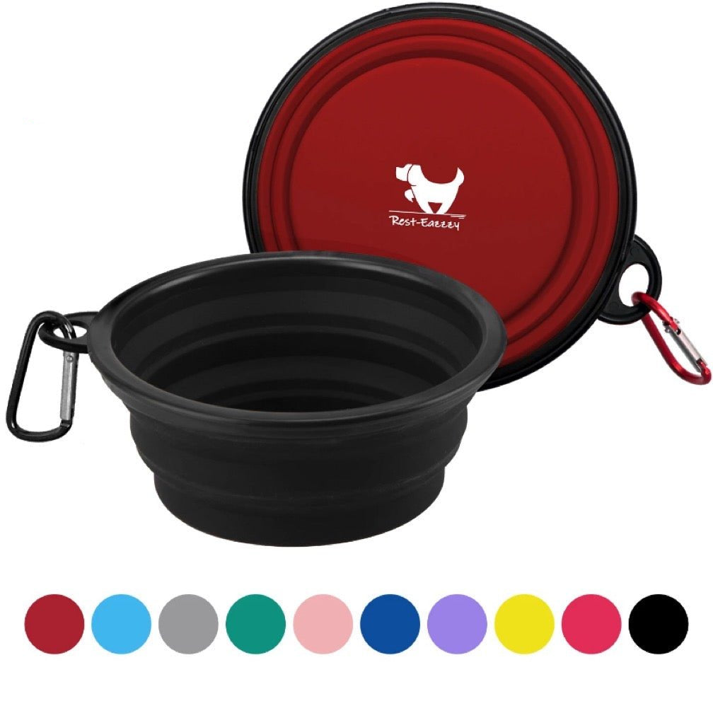 Portable Foldable Water Bowl - djurslottet