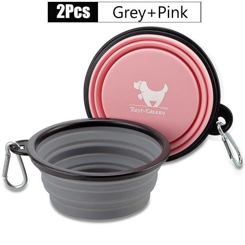 Portable Foldable Water Bowl - djurslottet