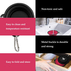 Portable Foldable Water Bowl - djurslottet