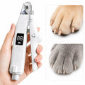 Silvetti 2-in-1 nail tool: 2-in-1 pet nail clipper and grinder with smooth nail examples - Petifo