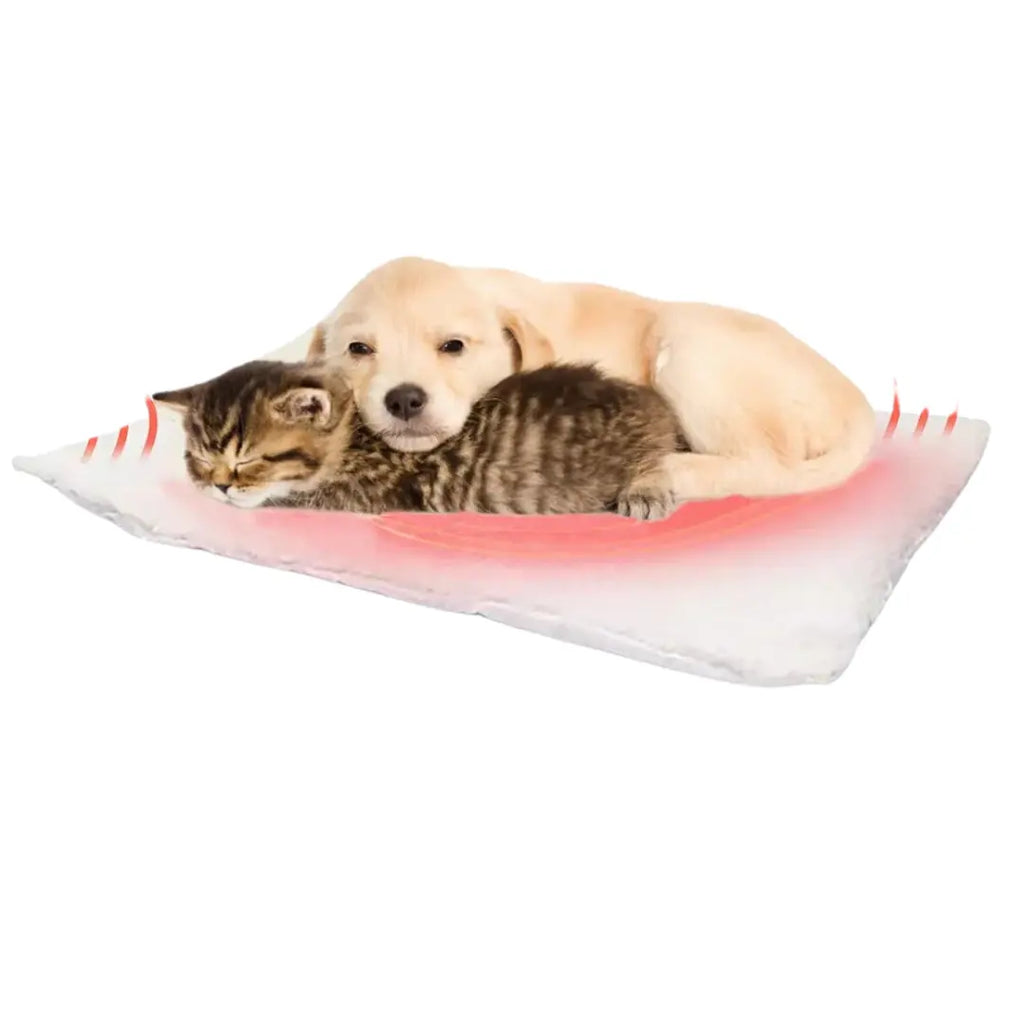 Cat Warming Pad, 
Electric Cat Warming Pad, Self-Heating Warming Pad