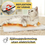 Cat Warming Pad, 
Electric Cat Warming Pad, Self-Heating Warming Pad